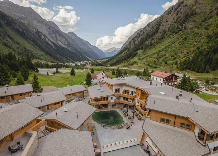 Chaletdorf - Pitztal Domek alpejski *
