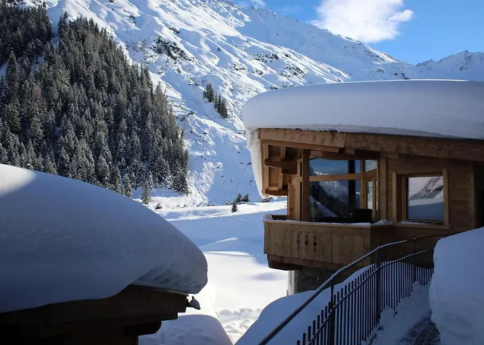 Chaletdorf - Pitztal Domek alpejski St. Leonhard im Pitztal